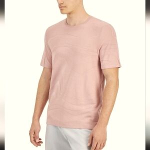 Alfani Pink Short Sleeve Tee